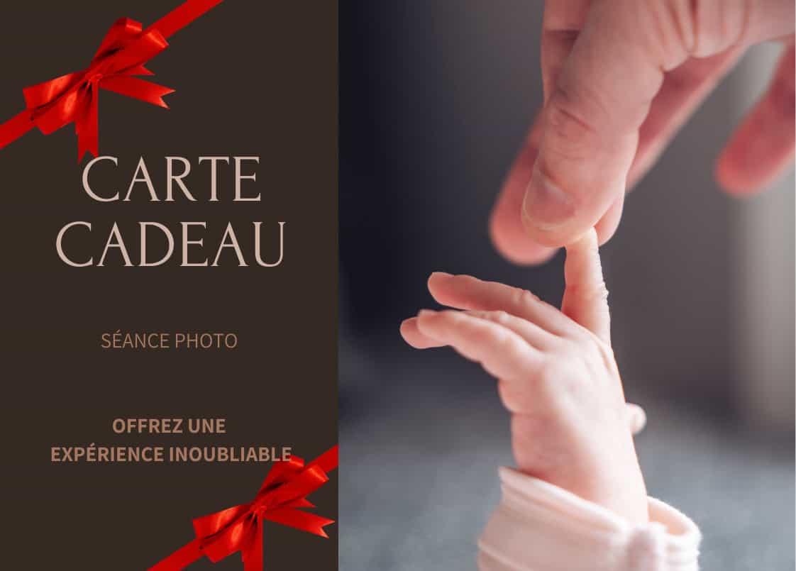 Offrez une Séance Photo Unique - Carte Cadeau Valable 1 An